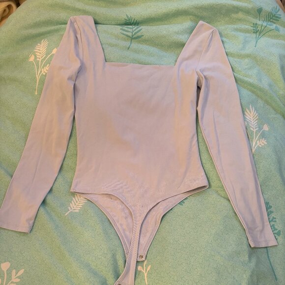 BABATON Blue Form-Fitting Body Suit - Picture 4 of 4
